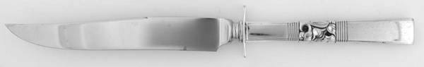Morning Star (Silverplate, 1948) Small Steak Carving Knife with Stainless Blade