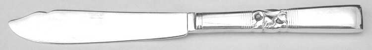 Morning Star (Silverplate, 1948) Individual Fish Knife with Silverplate Blade
