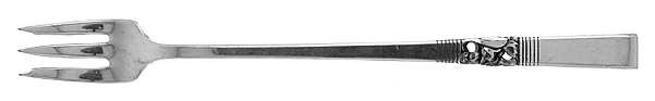 Morning Star (Silverplate, 1948) Cocktail/Seafood Fork
