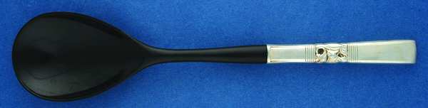 Morning Star (Silverplate, 1948) Salad Serving Spoon with Plastic Bowl