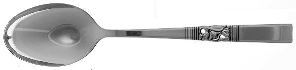 Morning Star (Silverplate, 1948) Dessert/Oval Soup Spoon