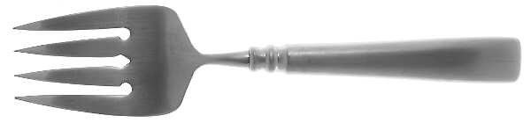 Motif (Stainless) Medium Solid Cold Meat Serving Fork