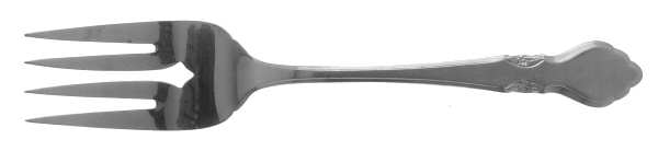 Musette (Stainless) Medium Solid Cold Meat Serving Fork