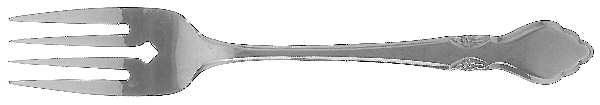 Musette (Stainless) Individual Salad Fork