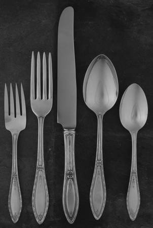 Mystic-Coronet (Silverplate, 1926, No Monograms) 5 Piece Place Setting