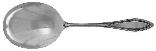 Mystic-Coronet (Silverplate, 1926, No Monograms) Solid Shell Casserole Spoon