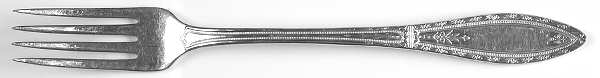 Mystic-Coronet (Silverplate, 1926, No Monograms) Grille Fork (Viande)