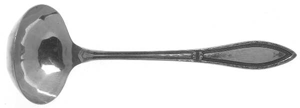 Mystic-Coronet (Silverplate, 1926, No Monograms) Solid Gravy Ladle