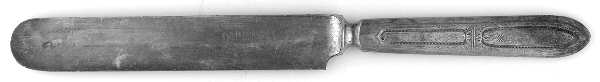 Mystic-Coronet (Silverplate, 1926, No Monograms) Blunt Solid Knife