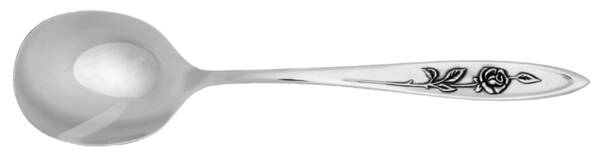 My Rose (Stainless) Round Bowl Soup Spoon (Cream Soup) HC
