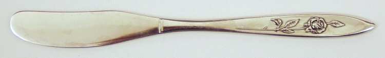 My Rose (Stainless) Flat Handle Butter Spreader