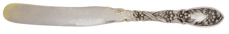 Narcissus (Silverplate, 1908) Youth Knife, Solid Piece