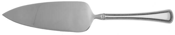 Needlepoint-Beaded Artistry (Stainless) Pie Server with Serrated Stainless Blade HC