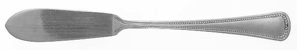 Needlepoint-Beaded Artistry (Stainless) Flat Handle Master Butter Knife