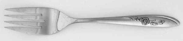 New Era (Stainless, Deluxe, Roses) Individual Salad Fork