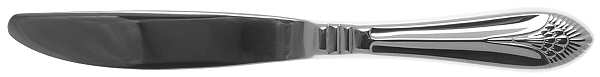 New York (Stainless) Modern Hollow Butter Spreader (Stainless)