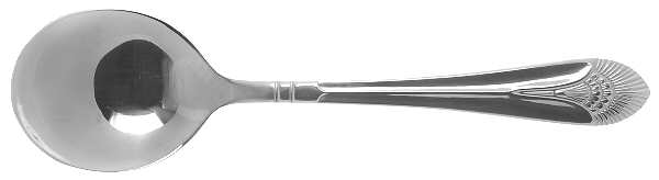 New York (Stainless) Round Bowl Soup Spoon (Gumbo)