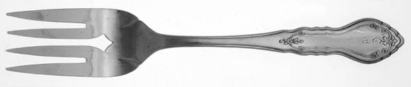 Niagara (Stainless, Northland) Medium Solid Cold Meat Serving Fork