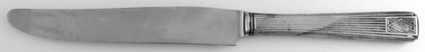 Noblesse (Silverplate, 1930) Dessert Knife with Stainless Blade