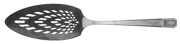 Noblesse (Silverplate, 1930) Solid Pierced Pie Server