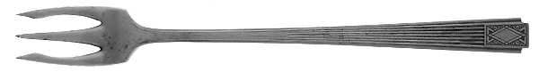 Noblesse (Silverplate, 1930) Short Handle Pickle/Olive Fork