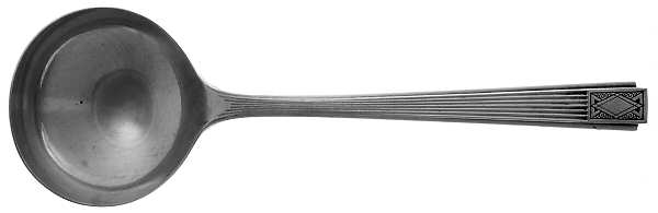 Noblesse (Silverplate, 1930) Round Bowl Soup Spoon (Bouillon)