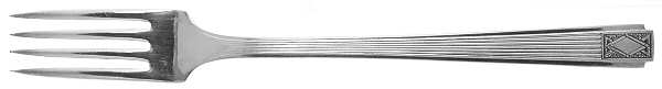 Noblesse (Silverplate, 1930) Grille Fork (Viande)