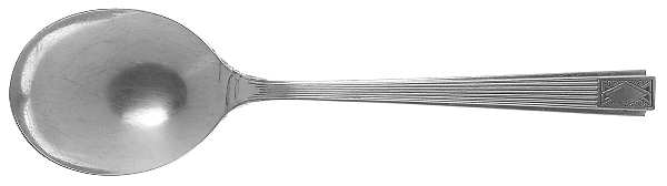 Noblesse (Silverplate, 1930) Round Bowl Soup Spoon (Cream Soup)