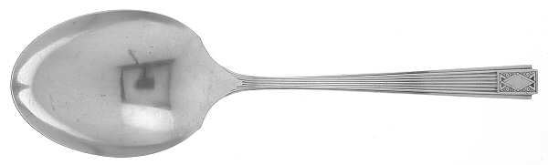 Noblesse (Silverplate, 1930) Solid Smooth Casserole Spoon