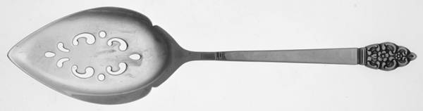 Nordic Crown (Deluxe Stainless) Server-Pie/Solid-Pierced