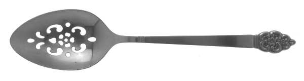 Nordic Crown (Deluxe Stainless) Pierced Tablespoon (Serving Spoon)