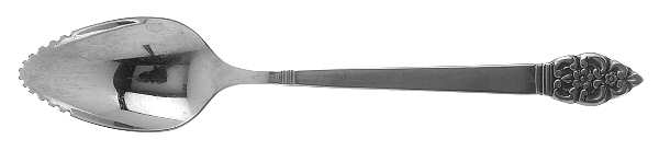 Nordic Crown (Deluxe Stainless) Fruit/Orange Spoon