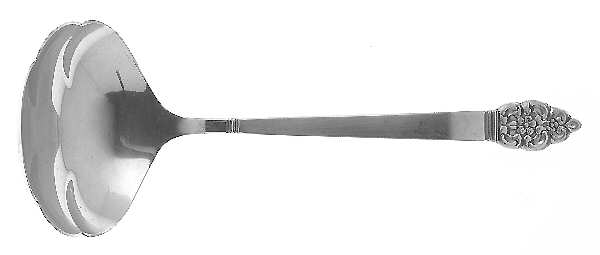 Nordic Crown (Deluxe Stainless) Solid Gravy Ladle