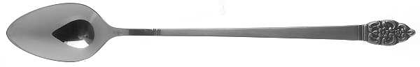 Nordic Crown (Deluxe Stainless) Iced Tea Spoon