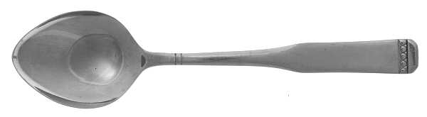 Norwegian Wood (Stainless) Sugar Spoon