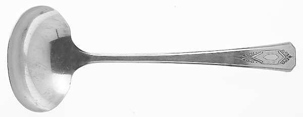 Nuart (Silverplate, 1932) Solid Gravy Ladle by Oneida Silver
