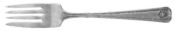 Oakleigh (Silverplate, 1929) Individual Salad Fork