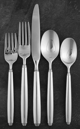 Obelus (Stainless) 5 Piece Place Setting