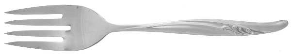 Ocean Crest (Silverplate) Medium Solid Cold Meat Serving Fork