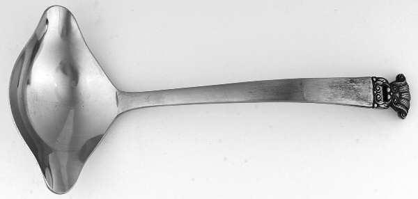 OHS119 (STAINLESS) Solid Gravy Ladle