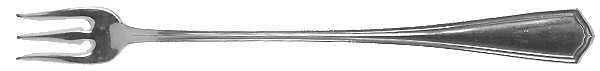 OHS131 (SILVERPLATE) Cocktail/Seafood Fork