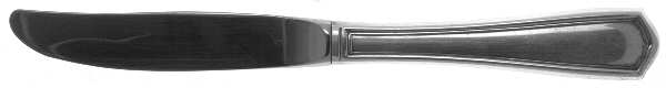 OHS131 (SILVERPLATE) Modern Hollow Butter Spreader (Stainless)