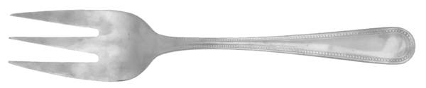 OHS134 (STAINLESS) Medium Solid Cold Meat Serving Fork