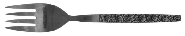 OHS46 (Stainless) Medium Solid Cold Meat Serving Fork