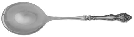 OHS64 (STAINLESS) Casserole Spoon with Smooth Stainless Bowl HC