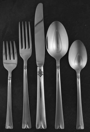 OHS84 (STAINLESS) 5 Piece Place Setting