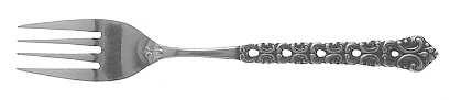 Old Baroque (Stainless) Individual Salad Fork