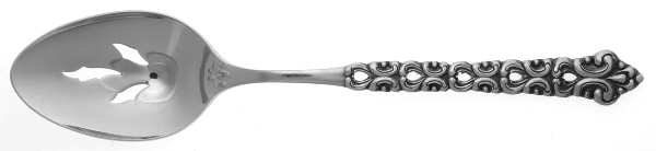 Old Baroque (Stainless) Pierced Tablespoon (Serving Spoon)