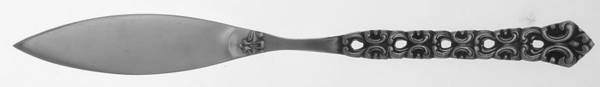 Old Baroque (Stainless) Flat Handle Master Butter Knife