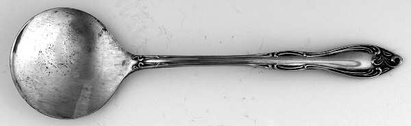 Old South II (Silverplate, 1949) Round Bowl Soup Spoon (Bouillon)